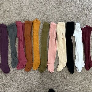 Toddler Girl Little Stocking Tights Bundle